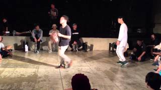 Beatjungle vol.27 B-boy battle side best16 ATARU VS KAIYA