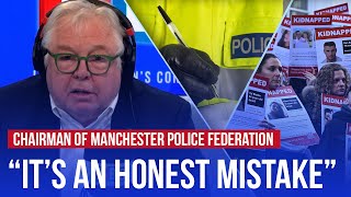 Police Chairman explains why officers took down Israeli hostage posters | LBC