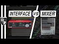 Audio Interface vs Mixer vs USB Mixer: Which One Do You Need?