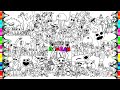 GARTEN OF BANBAN 4 Coloring Pages Mix / How To Color All Garten Of Banban 4 characters / NCS Music