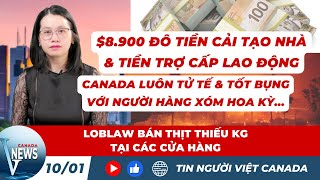 🔴Chương trình hoàn tiền cải tạo và nâng cấp nhà Ontario; Canada tử tế...