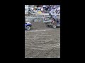 demolition derby car goes airborn shorts