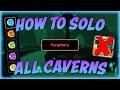 How to Solo EVERY *Purgatory* Elemental Cavern in Anime Last Stand!