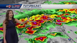 First Warning Weather Day: Round of strong, severe storms threaten Central Florida
