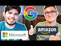 Como entrar a trabajar en Amazon, Microsoft, o Google?