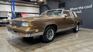 For Sale 1985 Oldsmobile Cutlass T-top $15,495