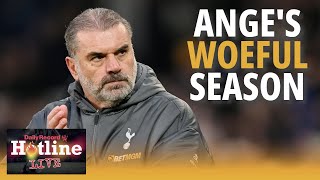 Ange Postecoglou’s woeful second season in charge of Tottenham Hotspur | Hotline Live