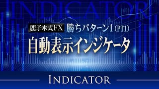 【勝ちパターン１自動表示インジケータ】マイナー通貨ペアでも１時間足でも使える