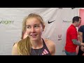 katelyn tuohy reacts to 8th place finish in 3000m at usatf indoors interview