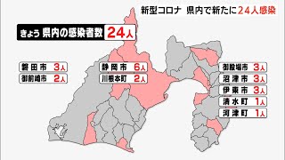 【新型コロナ】静岡県内24人感染 浜松市は110日ぶりにゼロ