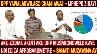 NAWOSO AWA! AKU ZODIAK AKUTI AKU DPP MUSAKONDWELE KAYENDI IZI ZA AFROBAROMETA ~ SANATI KUTI MUZAWINA