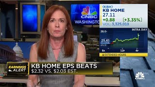 KB Home beats on top and bottom lines