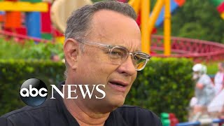 Tom Hanks, Tim Allen talk returning to Woody and Buzz Lightyear with 'Toy Story 4'