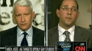 AC360 - Mich. Asst. Attorney General Andrew Shirvell Targets Gay Student Chris Armstrong - Pt. 1