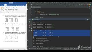 Interchangeably Temperature Conversions using Python