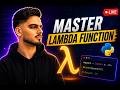 Python Lambda Function Explained | Live Coding Session 🔥