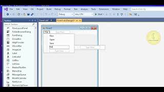VB.NET | adding menu bar | CodeLearning