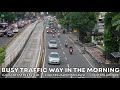 nice shelter ☑️⁉️ traffic way street view at halte busway imigrasi jakarta street view 💯