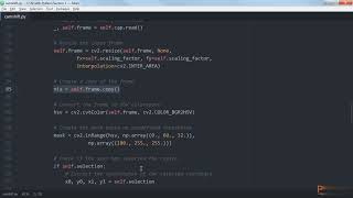 Building an Object Tracker Using the CAMshift algorithm (Facedetection projects)