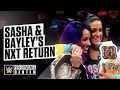 WWE Superstars SASHA BANKS and BAYLEY Return to NXT