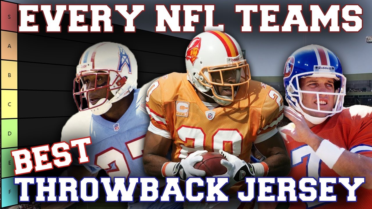 NFL Throwback Uniforms In 2023 Ranked From Best To Worst - Santos.cis ...