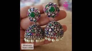 NAVRATAN JHUMKA BY OSR JEWELLERS