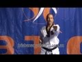 Basics - Outer Knifehand Strike in Horse Stance - Brisbane Taekwondo Centre