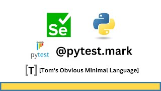 Selenium Pytest marker
