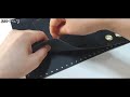 diy 미우크굿즈 체스백 가죽가방 만들기 diy miuk goods chess bag leather bag making