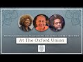 Dr. Angela Davis, Dr. Cornel West and His Holiness Radhanath Swami At The Oxford Union