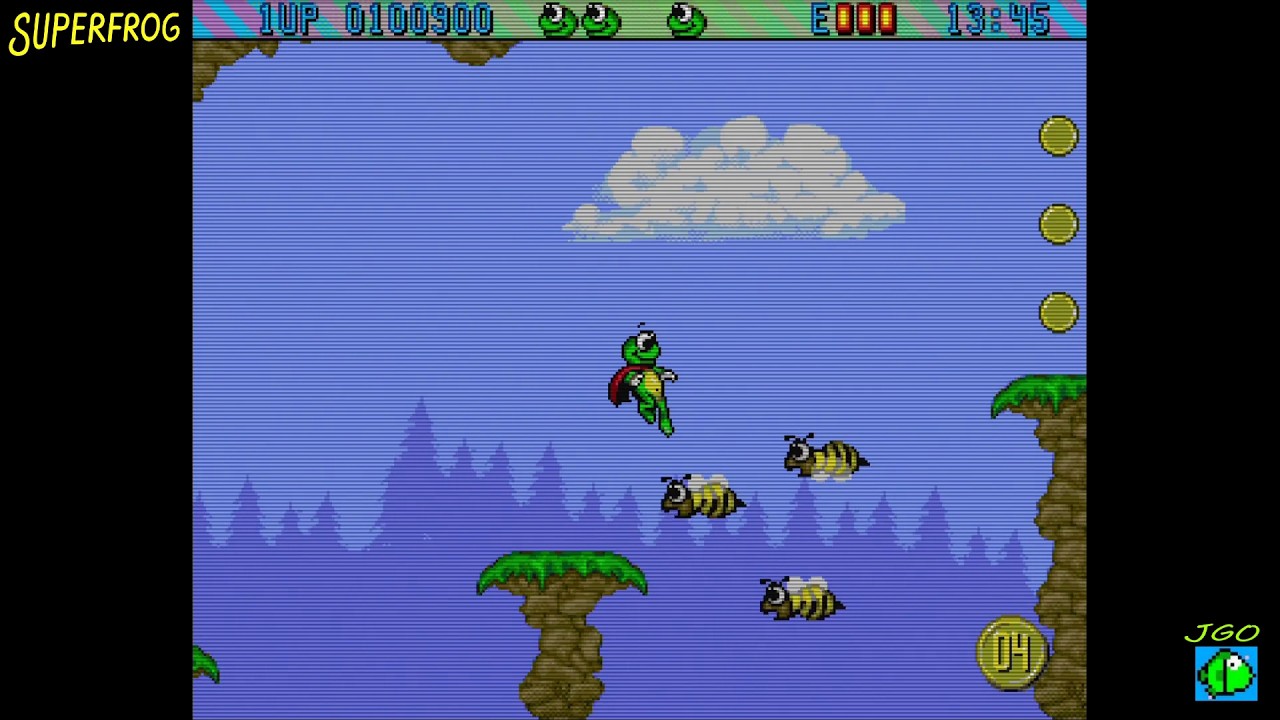 Superfrog 1993 Platform Amiga Gameplay En Hd Youtube