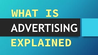 Learn Advertising in 6 Minutes | What is Advertising in Marketing | Advertising Explained |SimpyInfo