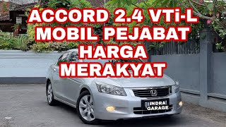 HONDA ACCORD VTi-L 2008, SAINGAN TERBERAT TOYOTA CAMRY.