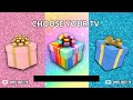 choose your gift... pink unicorn or blue 💗🦄💙 are you a lucky person 😱