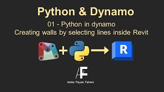 01-Python in dynamo: Creating walls by selecting lines inside Revit