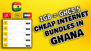 Cheap Internet Data Bundles in Ghana - All Networks