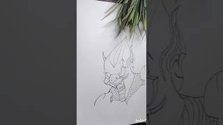 Green Goblin drawing #shortsviral #shortvideos