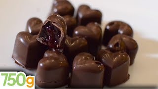 Recette de Chocolats fourrés maison - 750g