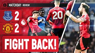 Point Gained After WOEFUL First Half! | Everton 2-2 Man United | LIVE Match Review