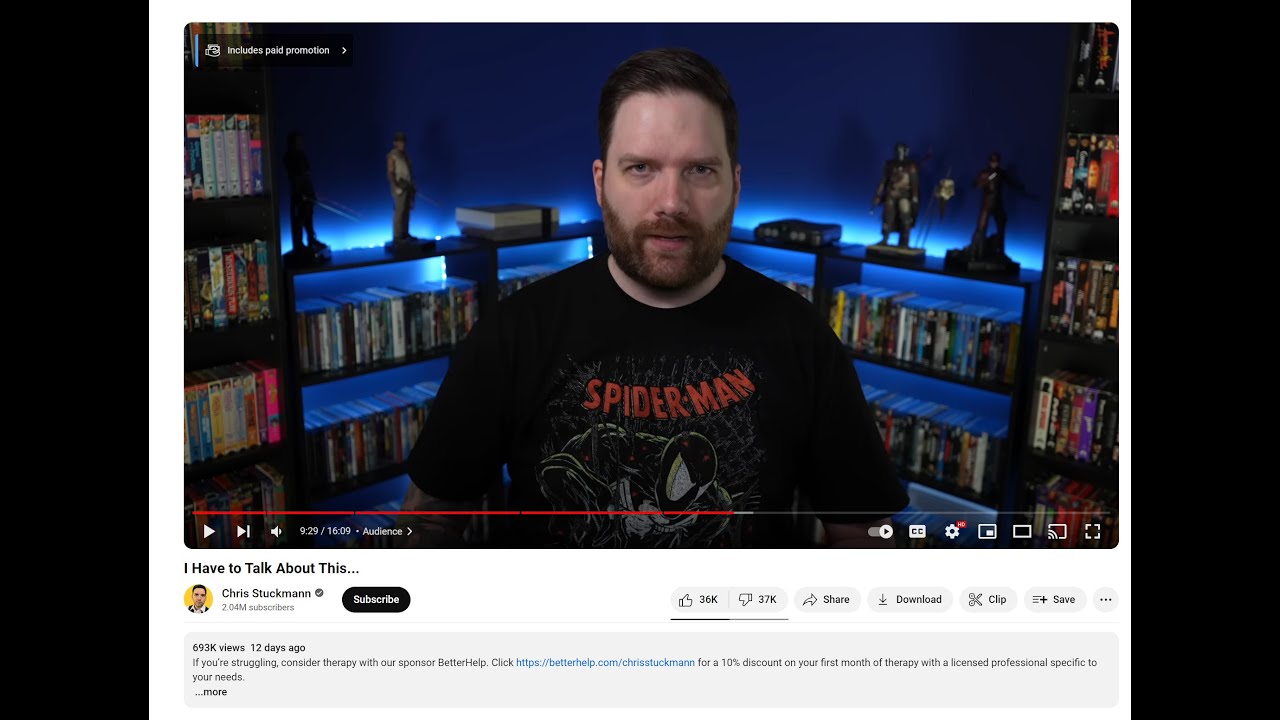 So About That Chris Stuckmann Video Youtube