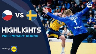Czech Republic vs Sweden | Highlights | Preliminary Round | Men's EHF EURO 2022