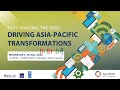 FAST-TRACKING THE SDGS: DRIVING ASIA-PACIFIC TRANSFORMATIONS