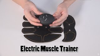 Electric Muscle Training Abdominal Arm Muscle Trainer