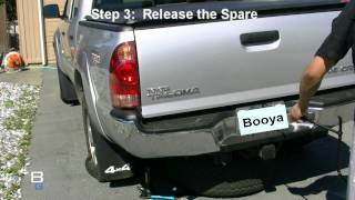 High Def tire change on Toyota Tacoma truck with JVC HM400