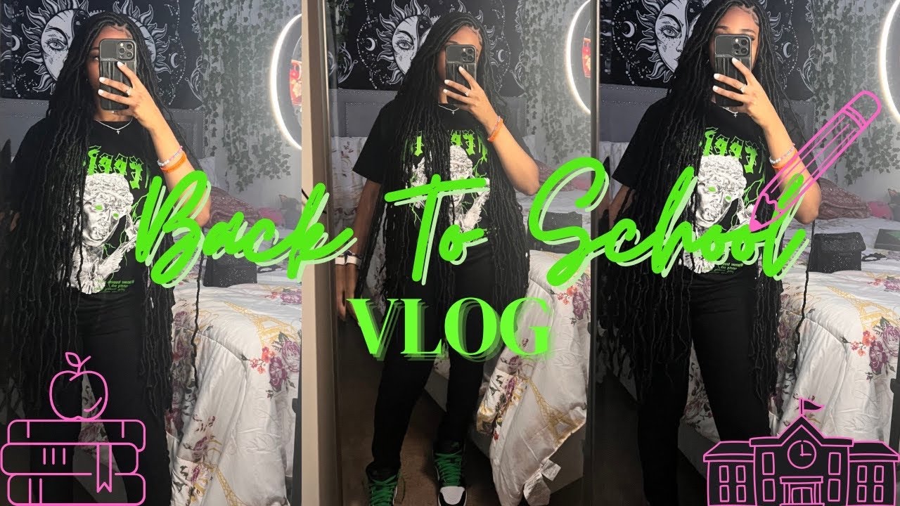 Back To School Vlog Senior Year Youtube