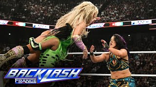 Bayley vs. Naomi vs. Tiffany Stratton – Triple Threat Match: WWE Backlash highli