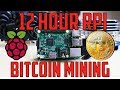 Raspberry Pi Bitcoin Mining For 12 Hours! Raspberry Pi Bitcoin Mining For 12 Hours!