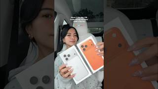 which color should I keep? iPhone 17 Pro Max 2TB Cosmic Orange and Silver ASMR unboxing. @Apple