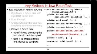 Key Methods in Java FutureTask
