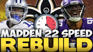 We Fleeced The Cowboys!  New Orleans Saints Speed Rebuild Challenge! Madden 22 Rebuild